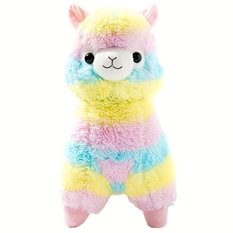 Rainbow Sheep Plush Toy - Ideal Christmas Present for Kids