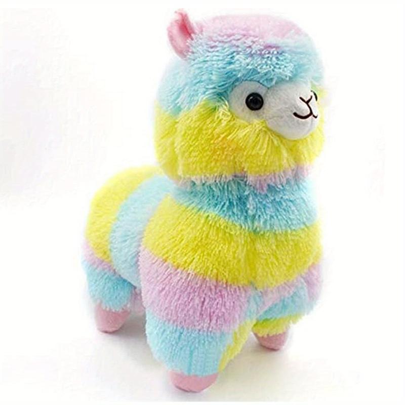 Rainbow Sheep Plush Toy - Ideal Christmas Present for Kids