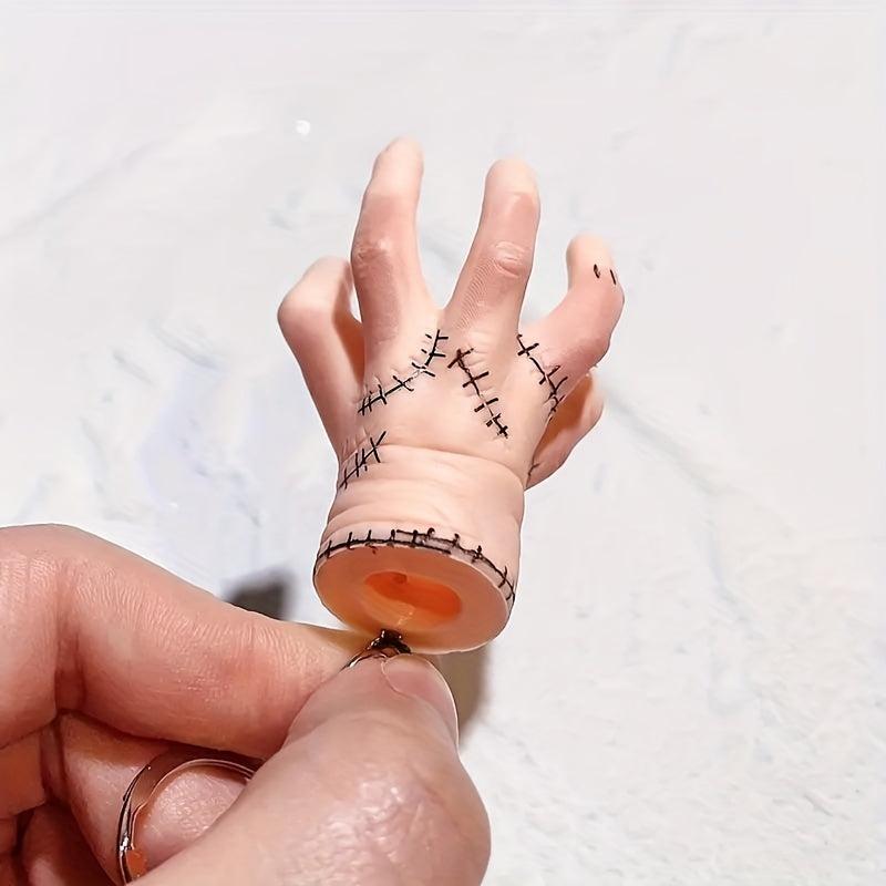 Scary Hand Cartoon Character Keychain Pendant Keyring