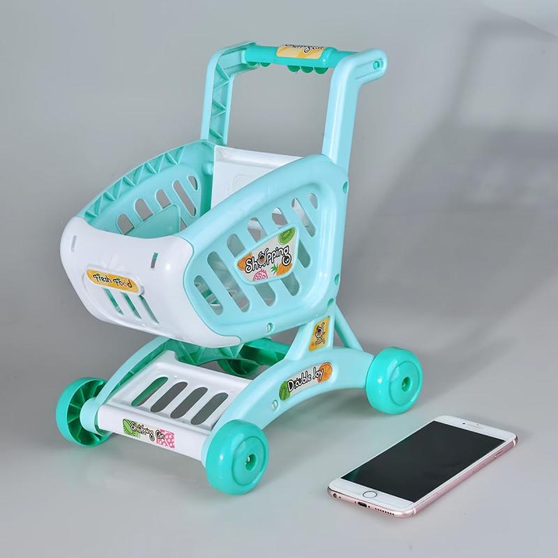 Mini Supermarket Shopping Cart for Kids