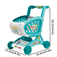 Mini Supermarket Shopping Cart for Kids