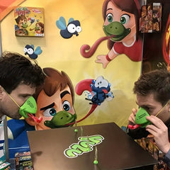 Interactive Lizard Mask Game for Kids - Fun Family Desktop Toy