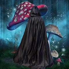 Halloween Hood Grim Reaper Cloak Size 90 35 46 43