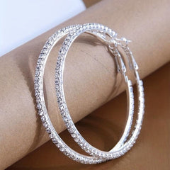 Big Hoop Earrings for Party Wedding Banquet Birthday Vacation