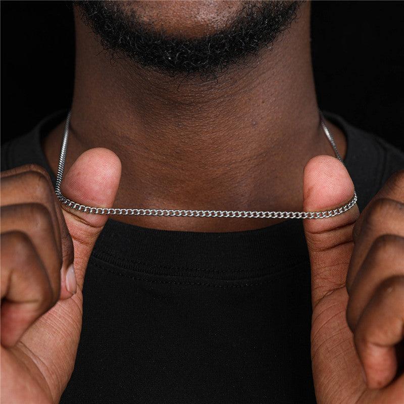 Men Cuban Chain Necklace