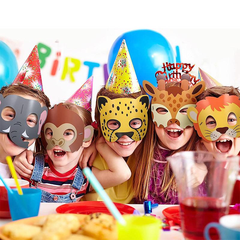 15 Pcs Under The Ocean Animals Masks Party Supplies