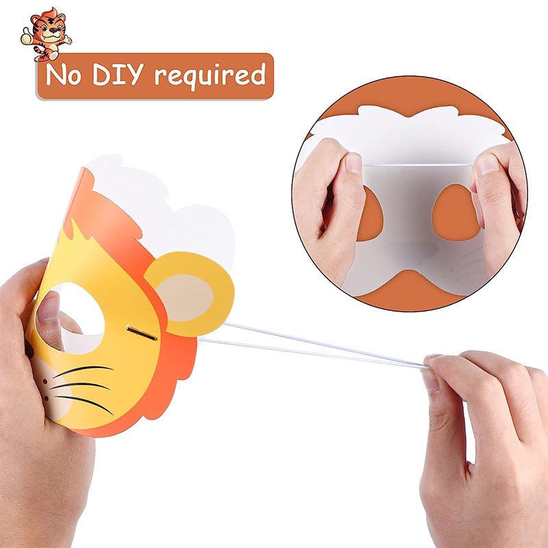 15 Pcs Under The Ocean Animals Masks Party Supplies