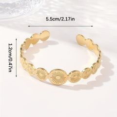 Stainless Steel Bangle W079 - Personalize Your Look