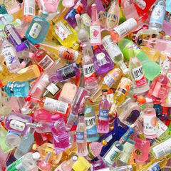 Resin DIY Accessories: Simulated Beverage Bottles Kit