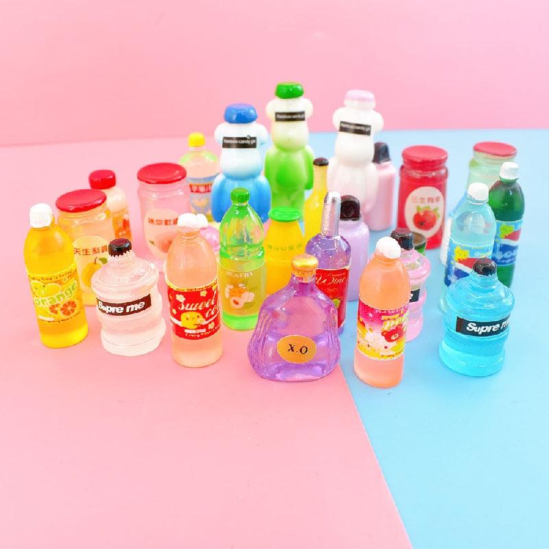 Resin DIY Accessories: Simulated Beverage Bottles Kit