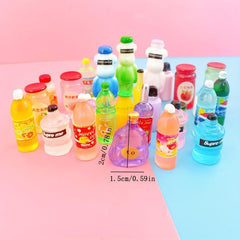 Resin DIY Accessories: Simulated Beverage Bottles Kit