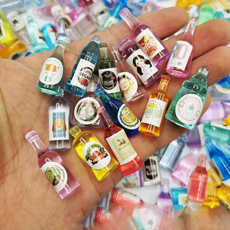 Resin DIY Accessories: Simulated Beverage Bottles Kit