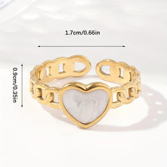 Stylish Stainless Steel Ring - Personalize Your Look