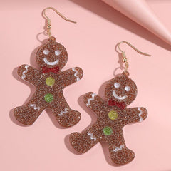 Christmas Figure Ladies Earrings Set