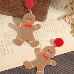 Christmas Figure Ladies Earrings Set