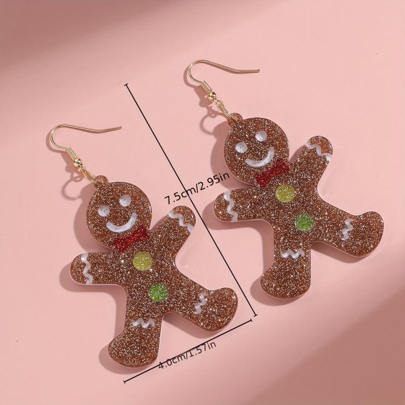Christmas Figure Ladies Earrings Set