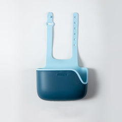 1pc Sink Storage Holder Adjustable Soap Sponge Shelf Hanging Drain Basket Bag
