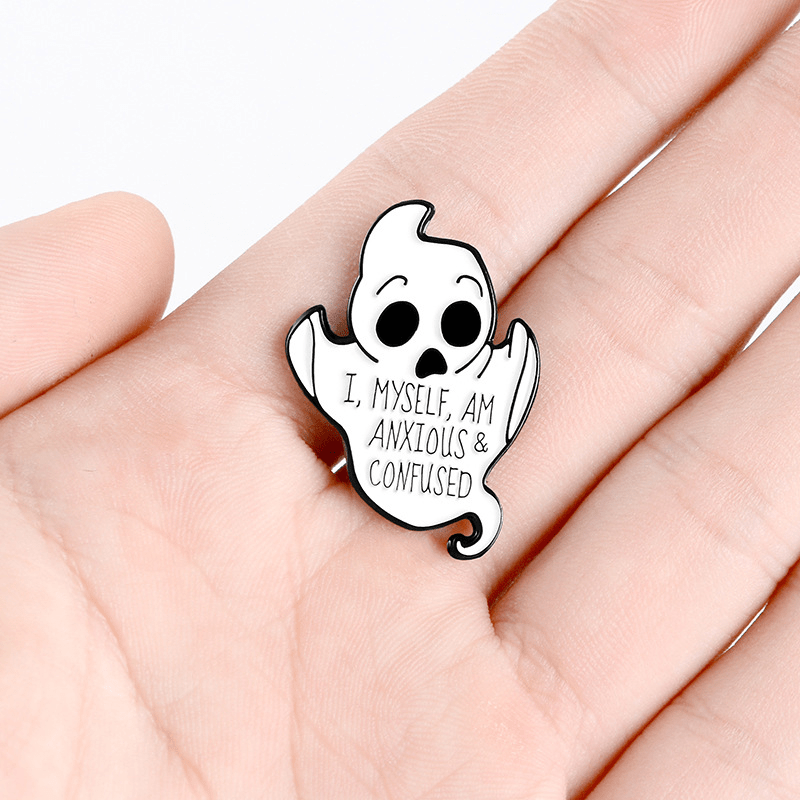 Creative Pop Enamel Pin Lapel Badges Brooch Funny Jewelry