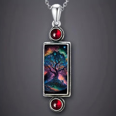 Vintage Tree Of Life Necklace Party Jewelry Holiday Birthday Gift