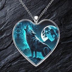Heart Shaped Necklaces for Men and Women - Family Toy for Anniversary