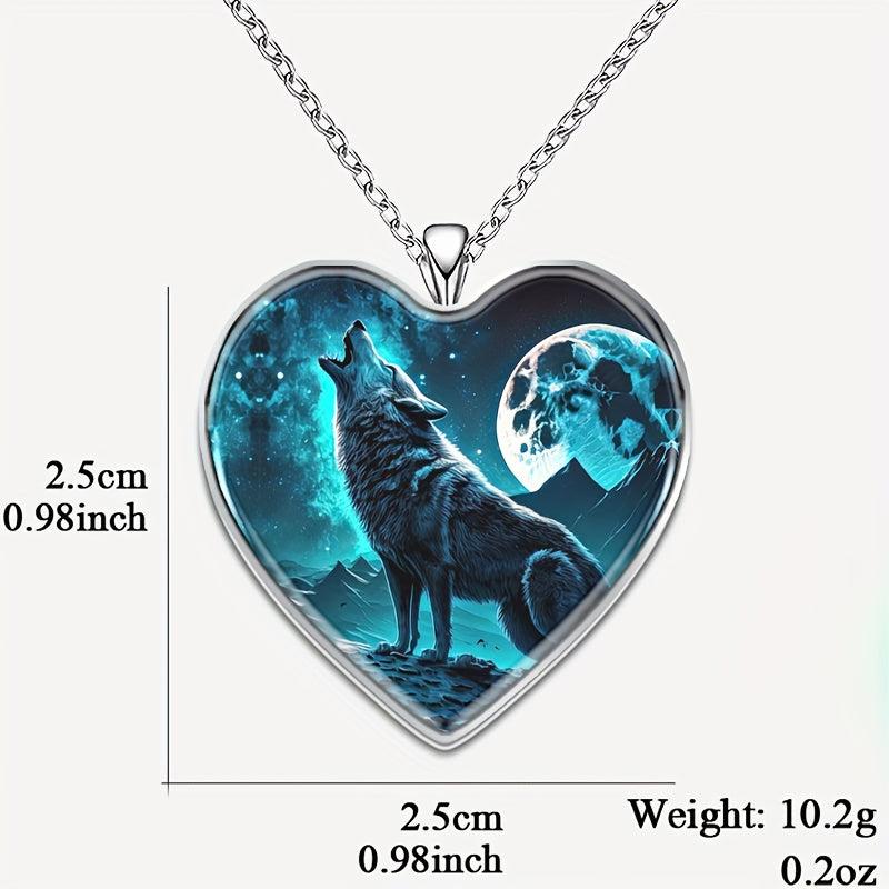 Heart Shaped Necklaces for Men and Women - Family Toy for Anniversary