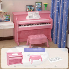 Mini Doll House Toy Play House Plastic Assembly Furniture Accessories