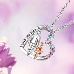 Heart Pendant Necklace Birthday Party Anniversary Gift Jewelry