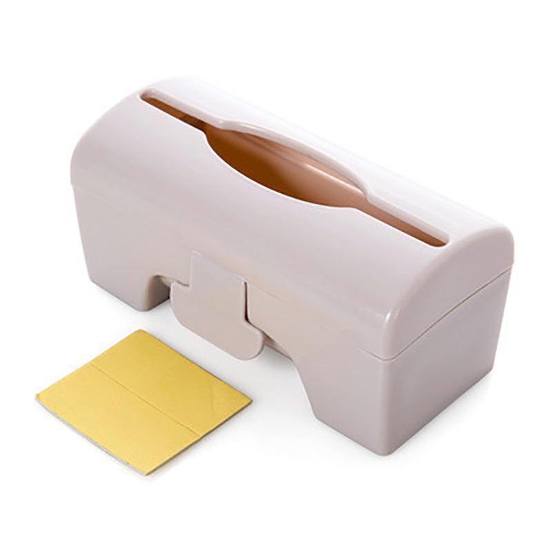 Wall Mounted Trash Bags Holder Kitchen Plastic Bag Container Bathroom