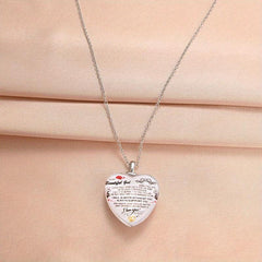 Crystal Pendant Necklace English Birthday Gift