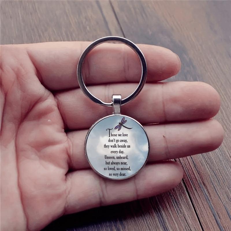 Dragonfly Keychain Banquet Jewelry Holiday Party Anniversary Gift