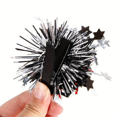 2pcs Gauze Halloween Hairpin Headdress Party Decoration Spider Pumpkin Clip