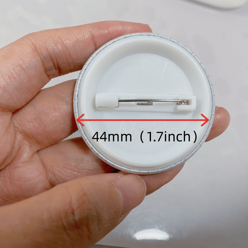 44mm 1.7in Pins Broach DIY Buttons Snap Craft Jewelry Making Accessories