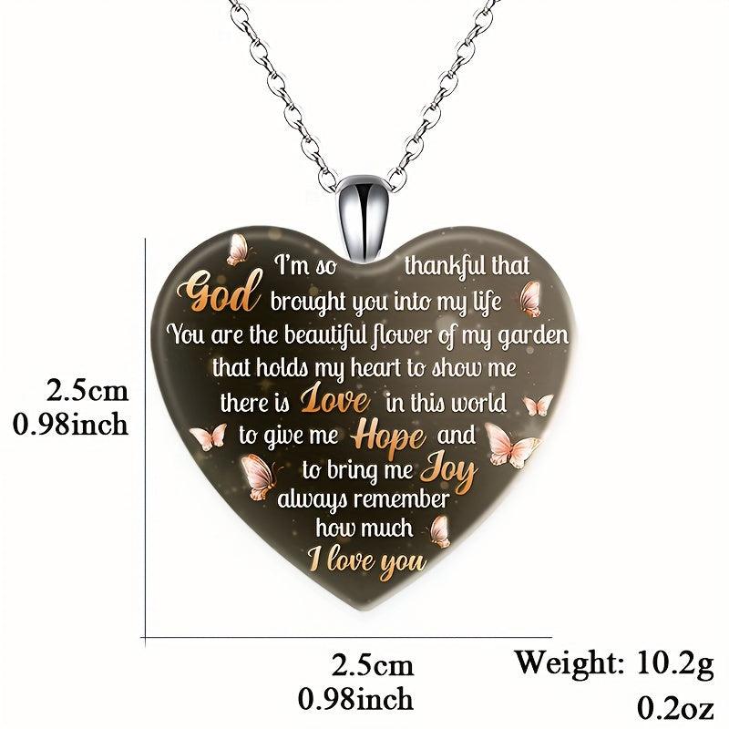 Crystal Butterfly Pendant Necklace English Toys Holiday Anniversary Gift