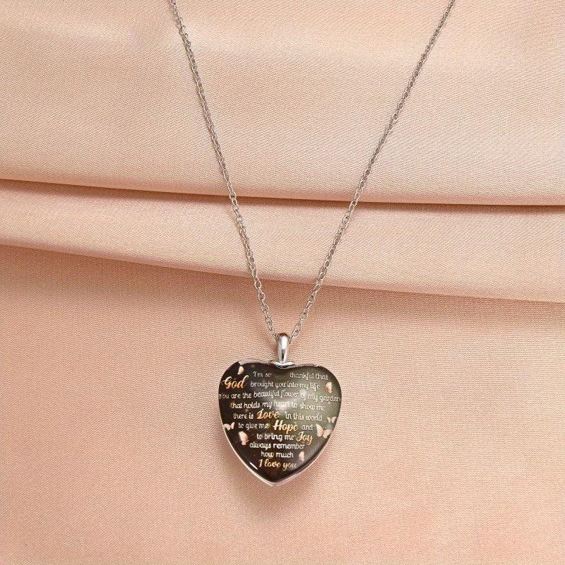 Crystal Butterfly Pendant Necklace English Toys Holiday Anniversary Gift