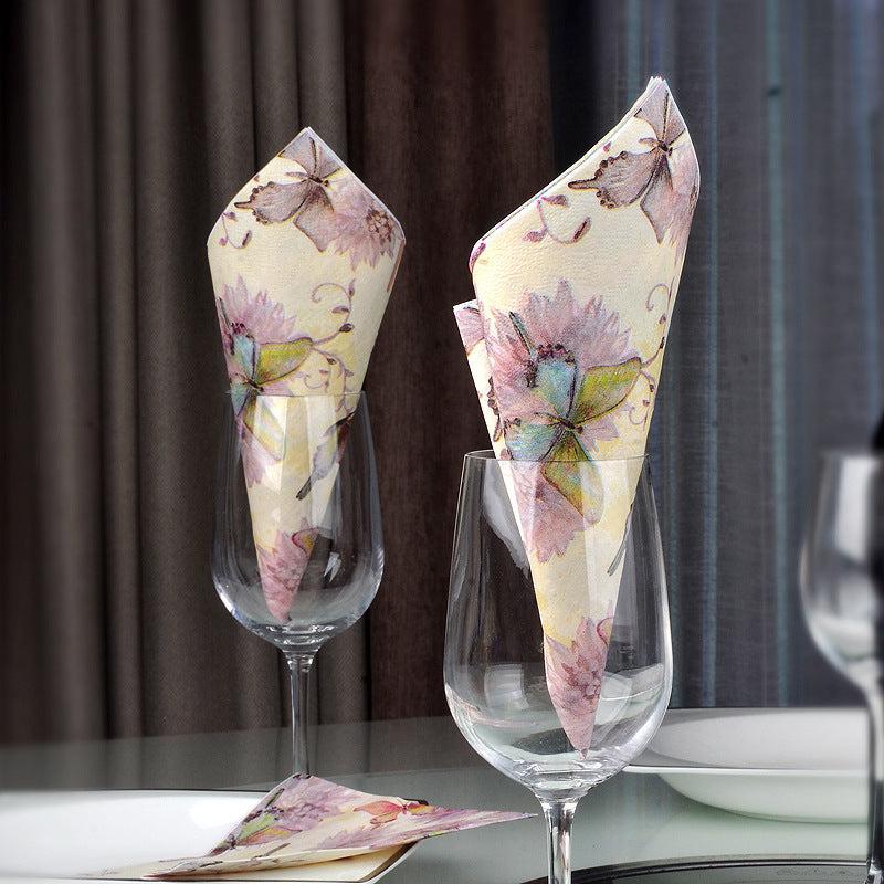 20 Piece Purple Butterfly Party Tissue Set for Events & Celebrations