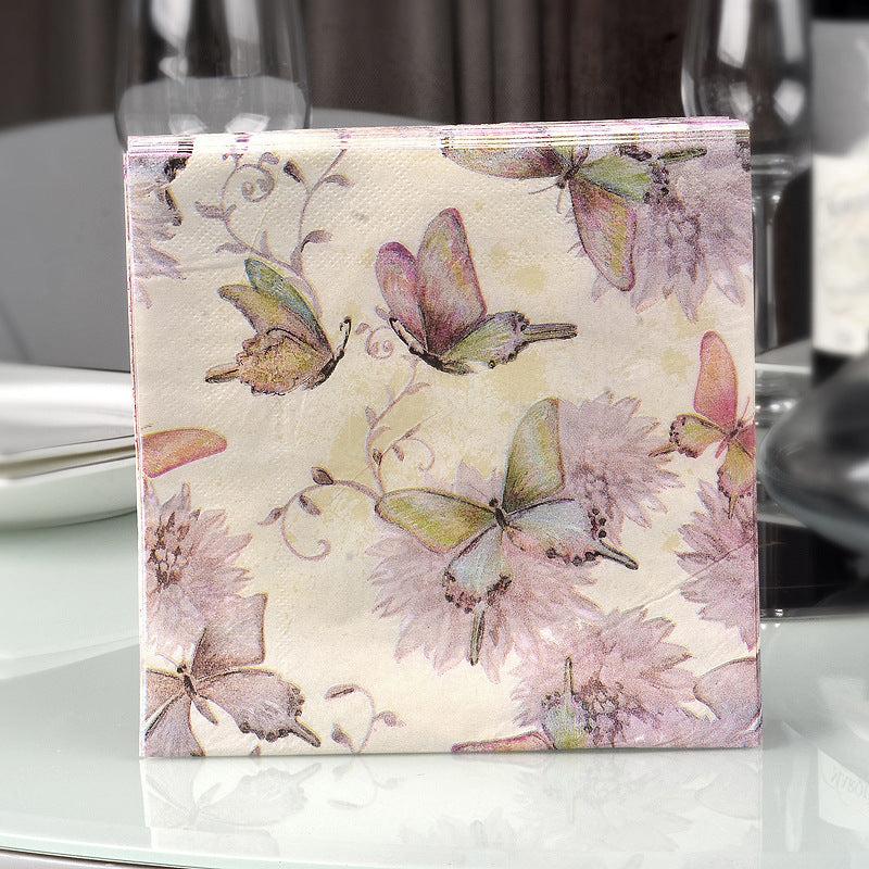 20 Piece Purple Butterfly Party Tissue Set for Events & Celebrations