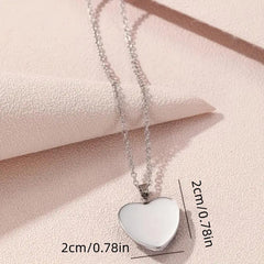 Puppy Love Heart Pendant Necklace for Girls