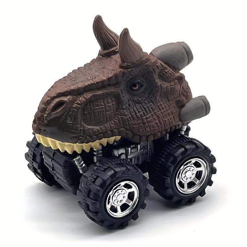Dinosaur Toy Pull Back Car Realistic Dinosaur Car Mini Monster Truck