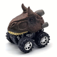 Dinosaur Toy Pull Back Car Realistic Dinosaur Car Mini Monster Truck