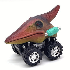 Dinosaur Toy Pull Back Car Realistic Dinosaur Car Mini Monster Truck