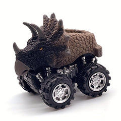 Dinosaur Toy Pull Back Car Realistic Dinosaur Car Mini Monster Truck