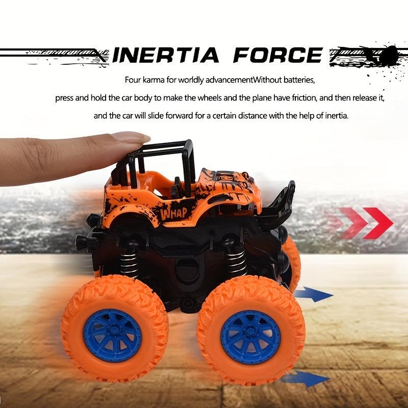 Inertia Toy Car, Kids Off-Road Vehicle Toy, Christmas Halloween Thanksgiving