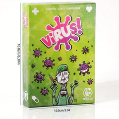 Virus Card Game in Spanish - Contagiously Fun Family Game