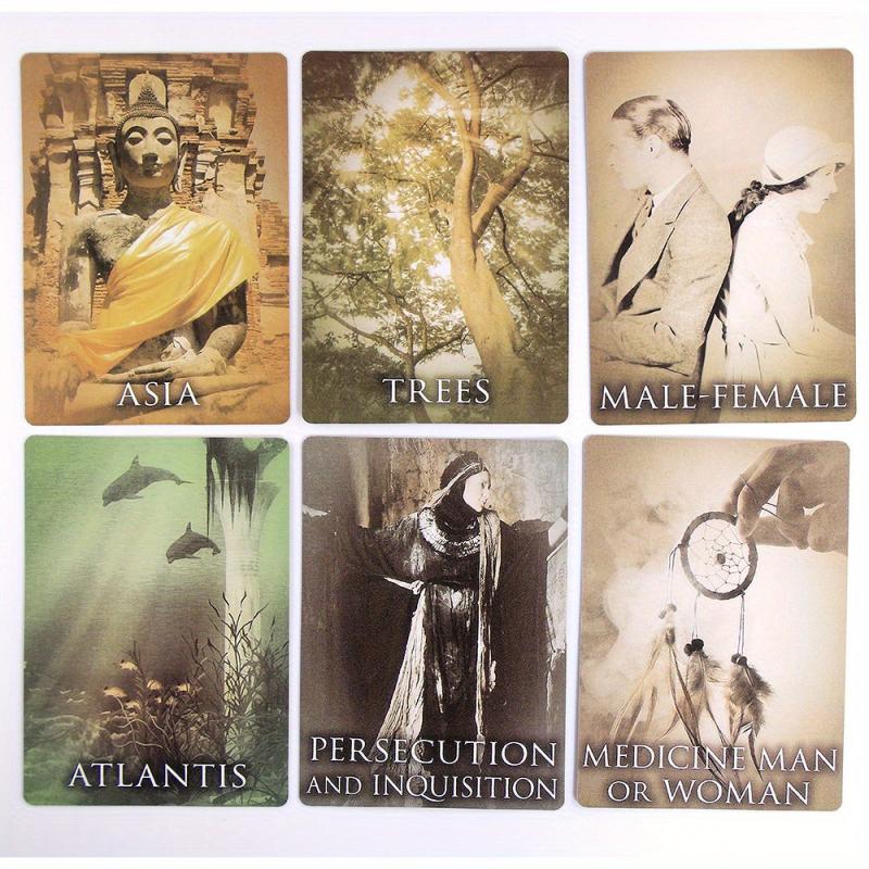 Past Life Oracle Cards Fate Fortune Telling Card Games Christmas Halloween Gift