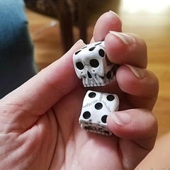 Halloween Skull Dice Party Game Toy Cosplay Tool