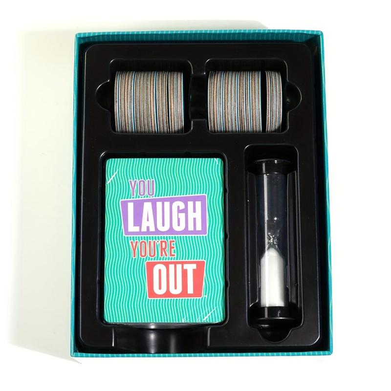 You Laugh You're Out Family Game Fun for Big Groups & Kids
