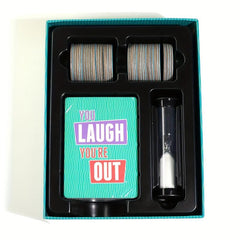You Laugh You're Out Family Game Fun for Big Groups & Kids