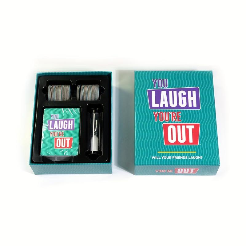 You Laugh You're Out Family Game Fun for Big Groups & Kids