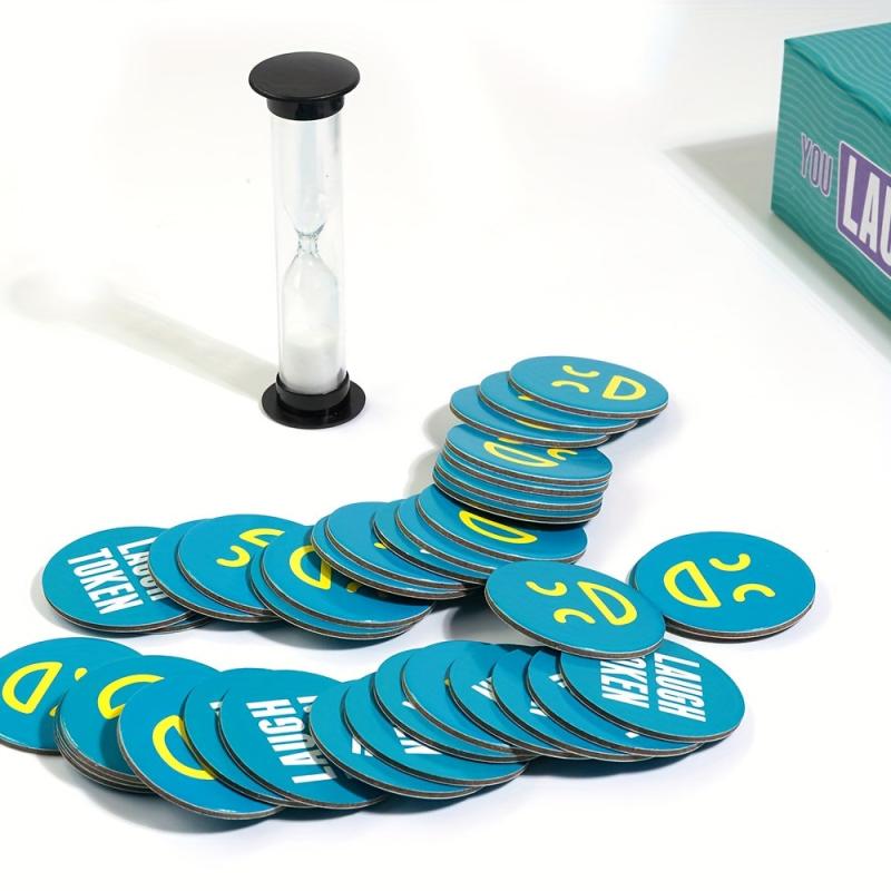 You Laugh You're Out Family Game Fun for Big Groups & Kids