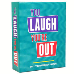 You Laugh You're Out Family Game Fun for Big Groups & Kids